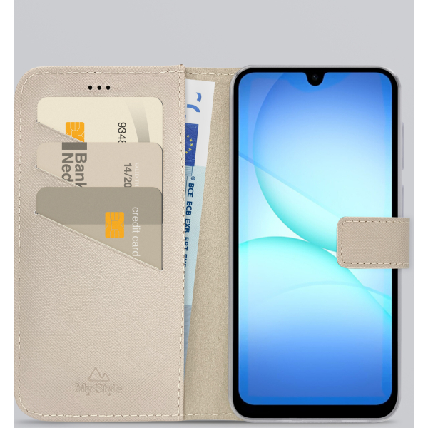 My Style Flex Wallet For Samsung Galaxy A26 5G/A17 (4G/5G) Warm Taupe - Afbeelding 2