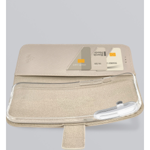 My Style Flex Wallet For Samsung Galaxy S25 Fe 5G Warm Taupe