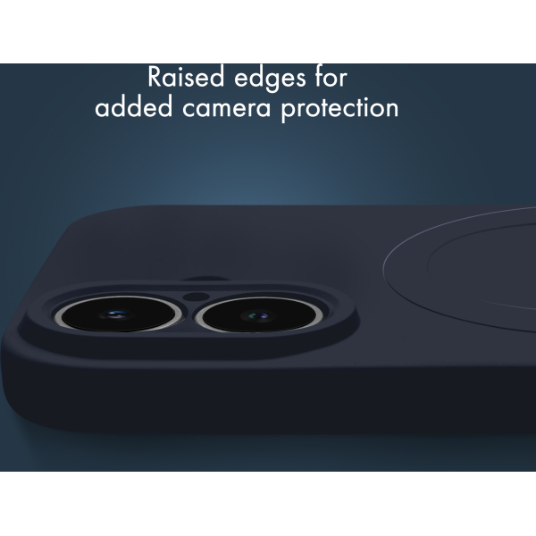My Style Protective Flex Magsafe Compatible Case For Samsung Galaxy S25 Fe 5G Midnight Blue - Afbeelding 4