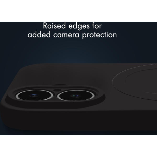 My Style Protective Flex Magsafe Compatible Case For Samsung Galaxy S25 Fe 5G Black - Afbeelding 5