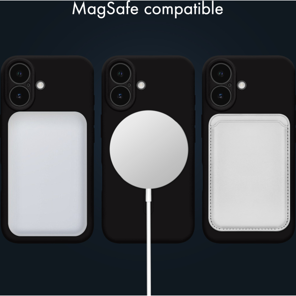 My Style Protective Flex Magsafe Compatible Case For Samsung Galaxy S25 Fe 5G Black - Afbeelding 8