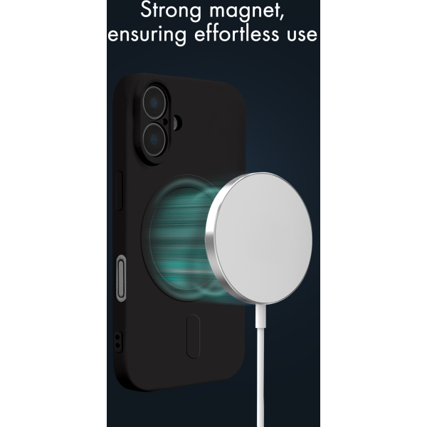 My Style Protective Flex Magsafe Compatible Case For Samsung Galaxy S25 Fe 5G Black - Afbeelding 9