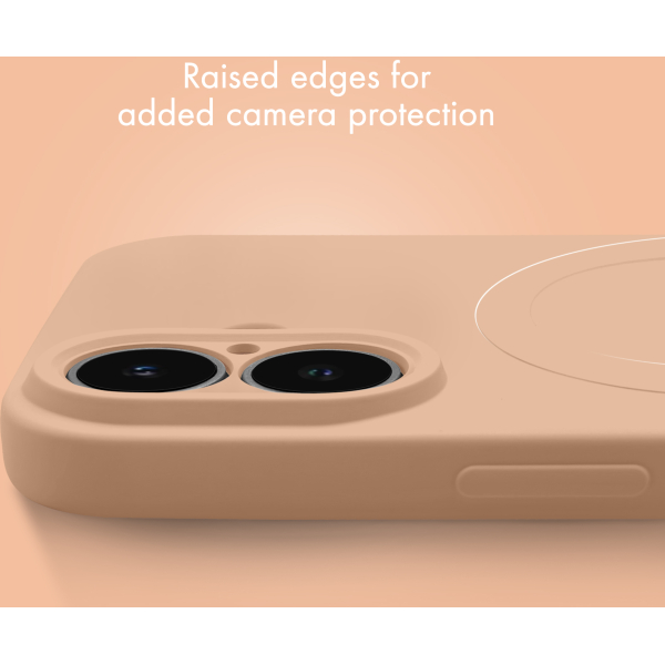 My Style Protective Flex Magsafe Compatible Case For Samsung Galaxy S25 Fe 5G Soft Pink - Afbeelding 5