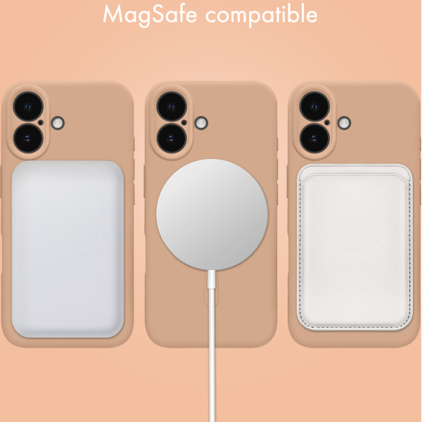 My Style Protective Flex Magsafe Compatible Case For Samsung Galaxy S25 Fe 5G Soft Pink - Afbeelding 8
