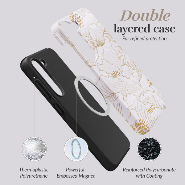 Mio By Mobilize Mio White Roses Magsafe Compatible For Samsung S25 Fe 5G - Afbeelding 7
