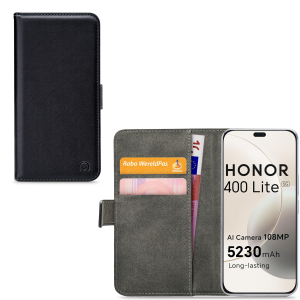 Mobilize Classic Gelly Wallet Book Case Honor 400 Lite Black