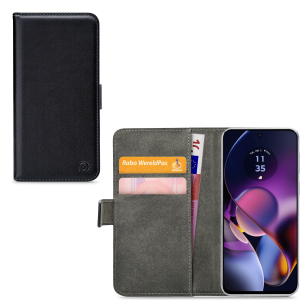 Mobilize Classic Gelly Wallet Book Case Motorola Moto G54 Power Black
