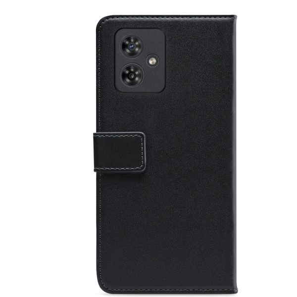 Mobilize Classic Gelly Wallet Book Case Motorola Moto G54 Power Black - Afbeelding 2