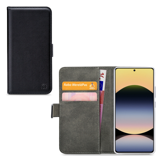 Mobilize Classic Gelly Wallet Book Case Xiaomi Redmi Note 14S Black