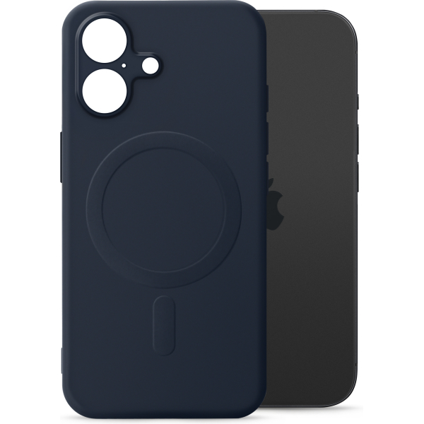 My Style Protective Flex Magsafe Compatible Case For Iphone 17 Midnight Blue