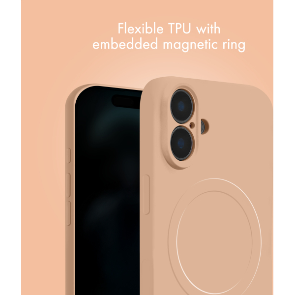My Style Protective Flex Magsafe Compatible Case For Iphone 17 Pro Max Soft Pink - Afbeelding 6