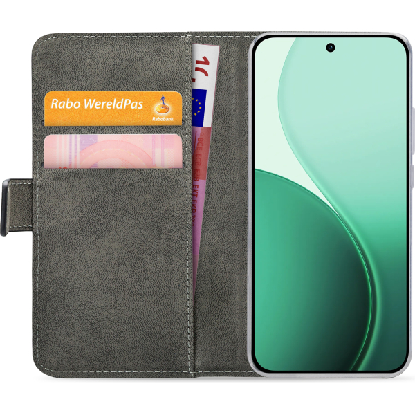 Mobilize Classic Gelly Wallet Book Case Oppo Reno 14 5G Black - Afbeelding 3