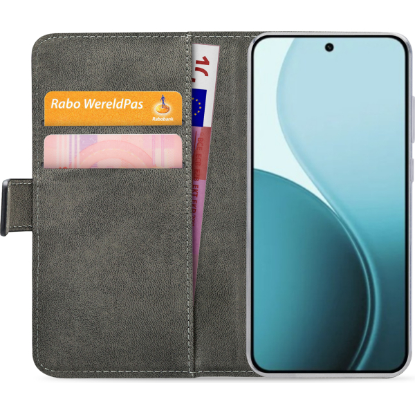 Mobilize Classic Gelly Wallet Book Case Oppo Reno 14 Pro 5G Black - Afbeelding 3