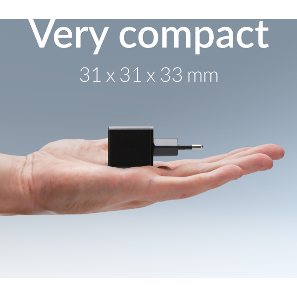 Mobilize Bulk Mobilize Wall Charger Usb-C 20W Black (Bulk) - Afbeelding 7