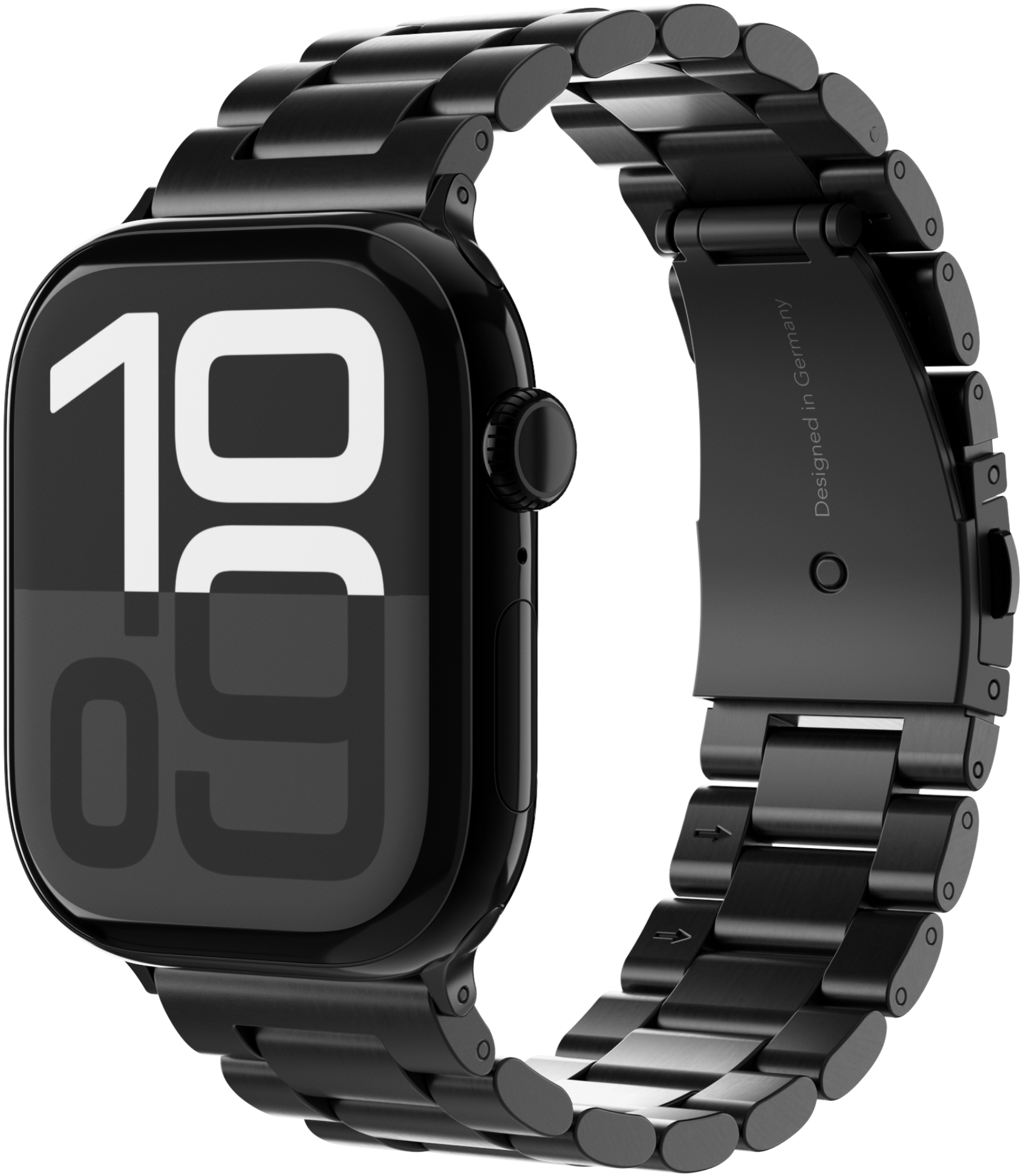Vonmählen Link Bracelet 2 For Apple Watch 40 - 41 - 42Mm One Size Black