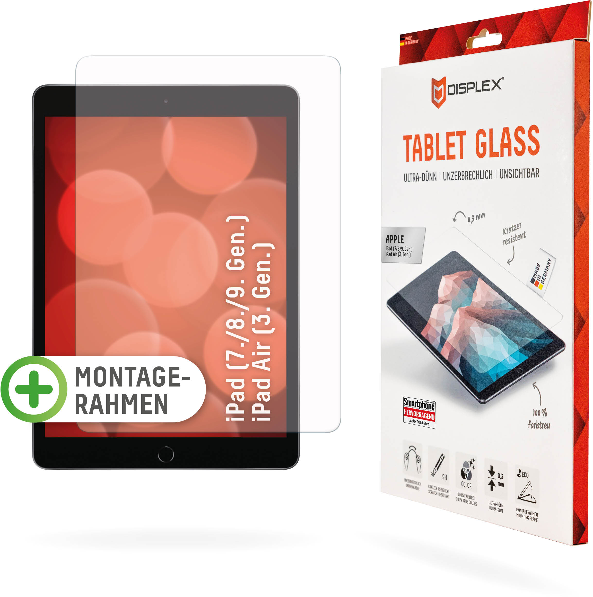 Displex Real Glass Apple Ipad 10.2 (2019/2020/2021)