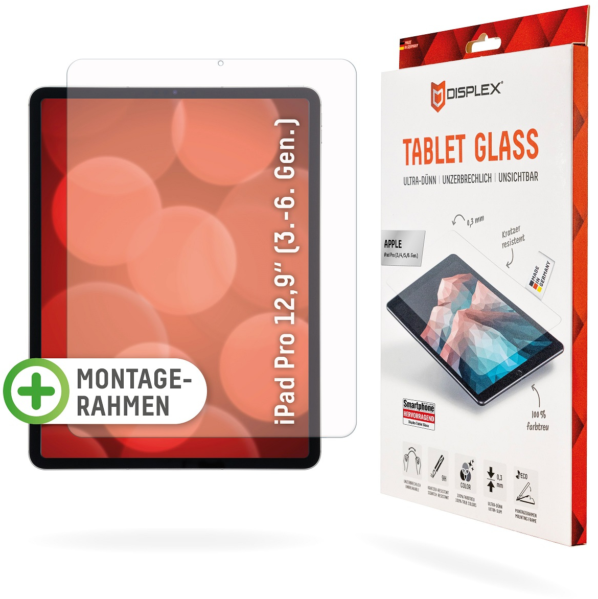 Displex Real Glass Apple Ipad Pro 12.9 (2018/2020/2021/2022)