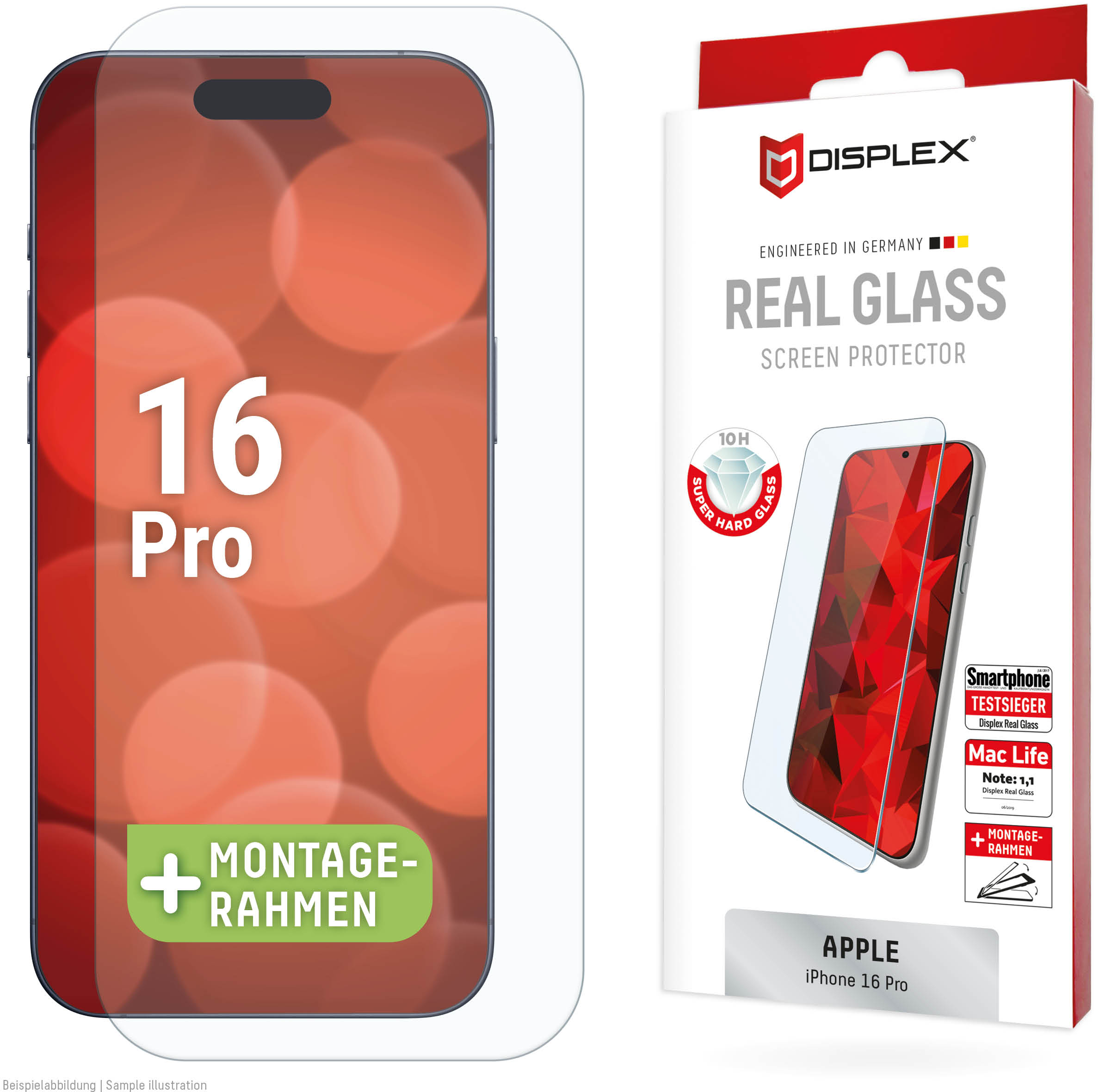 Displex Real Glass Apple Iphone 16 Pro