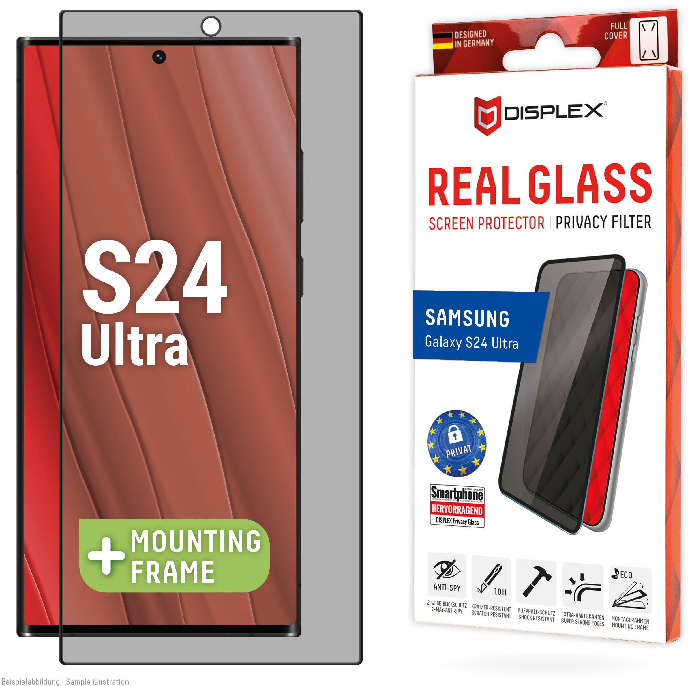 Displex Privacy Glass Fc Samsung Galaxy S24 Ultra 5G