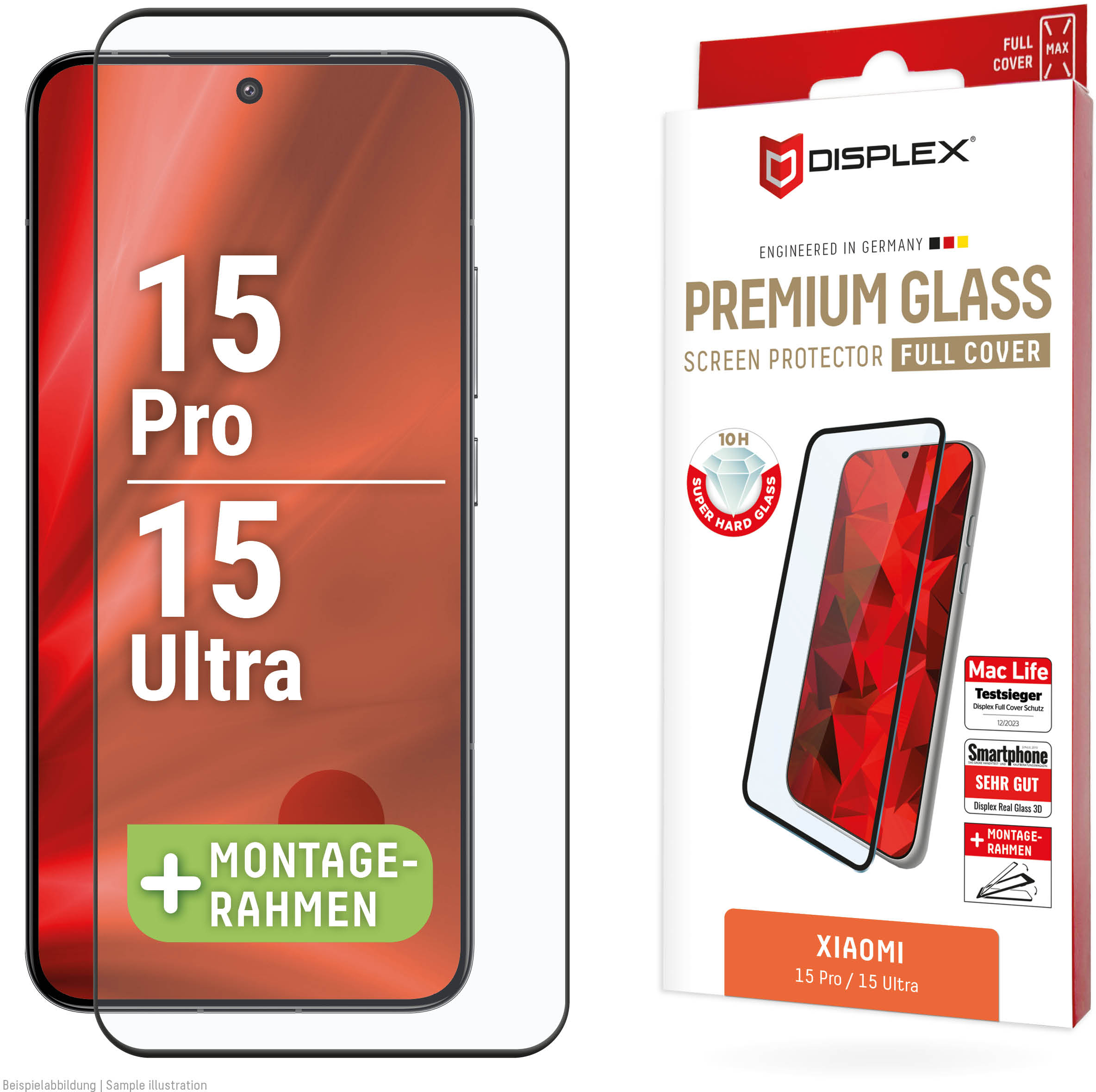 Displex Premium Glass 3D Xiaomi 15 Pro/15 Ultra