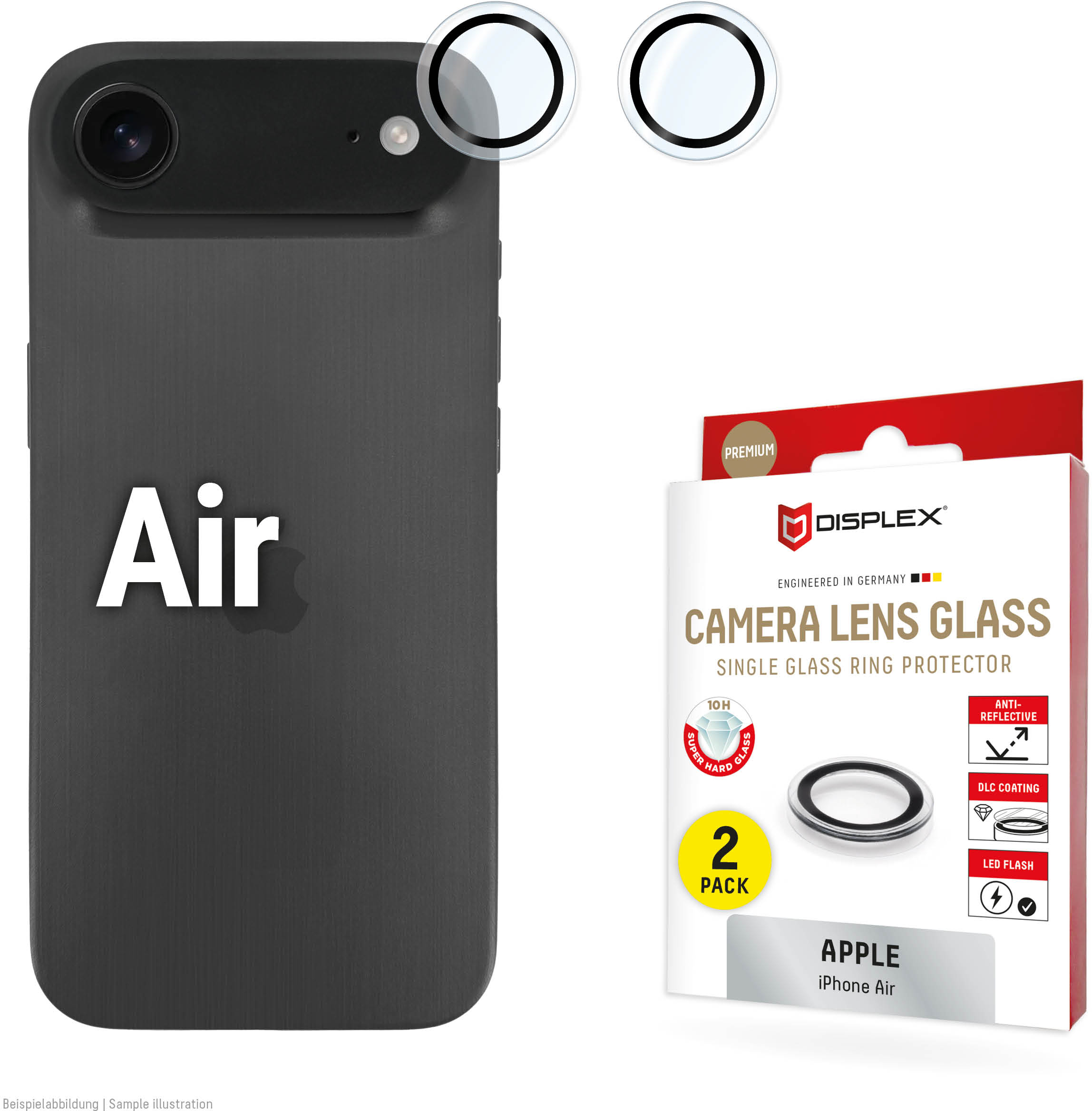 Displex Camglass Single Lens Iphone Air