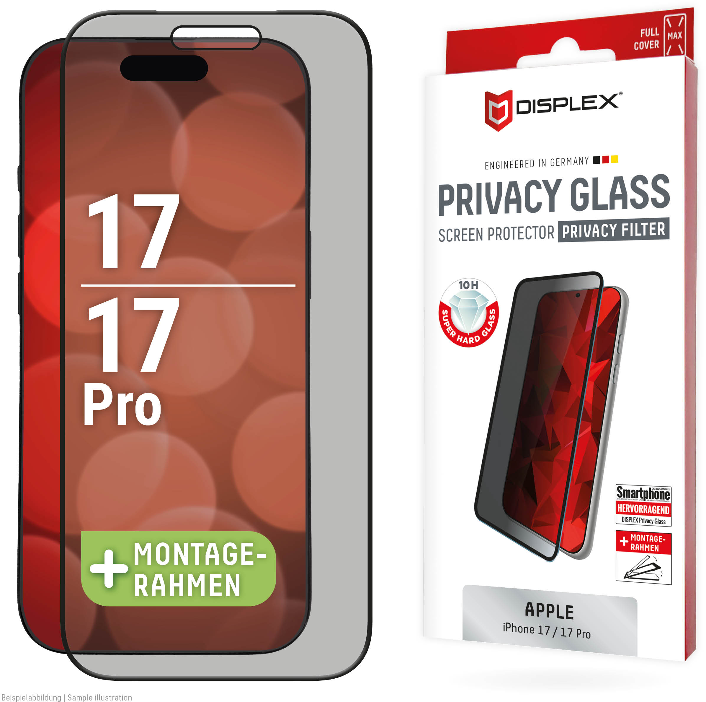 Displex Privacy Glass Fc Iphone 17/17 Pro