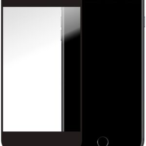 Mobilize Glass Screen Protector - Black Frame - Apple Iphone 6/6S