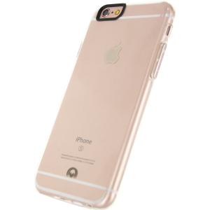 Mobilize Deluxe Gelly Case Apple Iphone 6/6S Clear Rose Gold Button