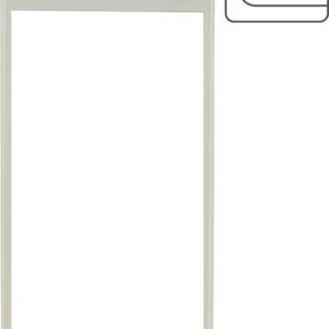 Mobilize Edge-To-Edge Glass Screen Protector Apple Iphone 7 Plus/8 Plus White Full Glue