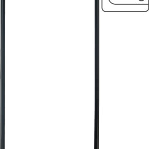 Mobilize Edge-To-Edge Glass Screen Protector Apple Iphone 6/6S Black Full Glue