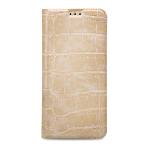 Mobilize Premium Gelly Book Case Samsung Galaxy A3 2017 Alligator Peanut Brown