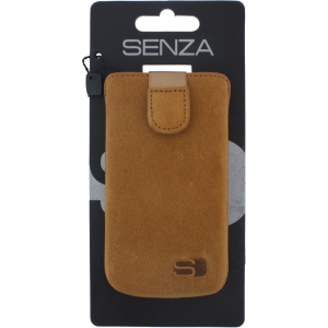 Senza Suede Slide Case Sunny Camel Size Xl
