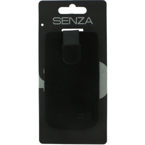 Senza Suede Slide Case Night Black Size S