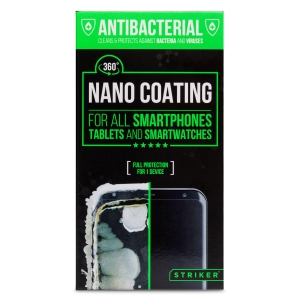 Striker Coating Antibacterial Nano Coating Voor O.a. Smartphone En Tablets