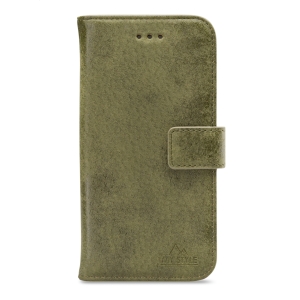 My Style Flex Wallet For Samsung Galaxy A12/M12 Olive