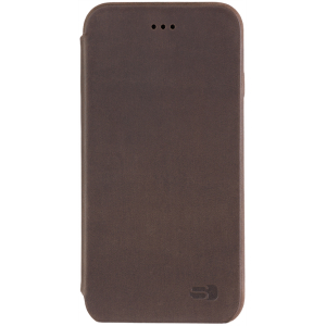 Senza Raw Skinny Leather Booklet Apple Iphone 6/6S Chestnut Brown