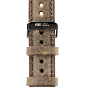 Senza Raw Leather Strap Apple Watch 38Mm Chestnut Brown