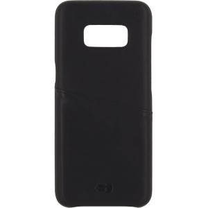 Senza Pure Leather Cover With Card Slot Samsung Galaxy S8+ Deep Black