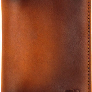 Senza Desire Leather Card Holder Burned Cognac