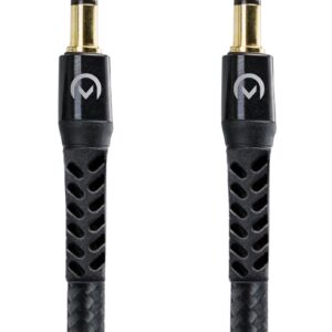 Mobilize Strong Nylon Aux Cable 1.5M Black