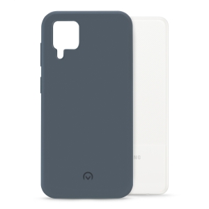 Mobilize Rubber Gelly Case Samsung Galaxy A12/M12 4G Matt Blue