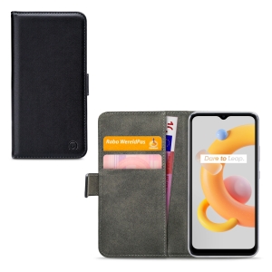 Mobilize Classic Gelly Wallet Book Case Realme C11 (2021) Black