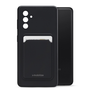 Mobilize Rubber Gelly Card Case Samsung Galaxy A04S/A13 5G Matt Black