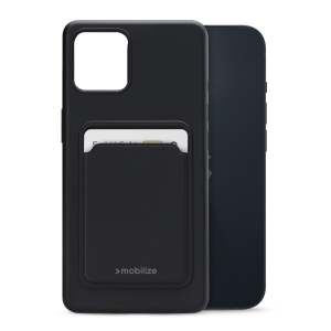 Mobilize Rubber Gelly Card Case Apple Iphone 14 Matt Black