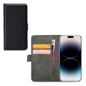 Mobilize Classic Gelly Wallet Book Case Apple Iphone 14 Pro Max Black