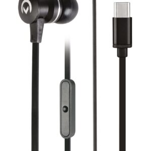 Mobilize In-Ear Stereo Headset With Remote Usb-C Black