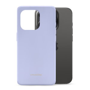 Mobilize Rubber Gelly Case Apple Iphone 15 Pro Pastel Purple