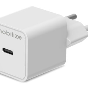 Mobilize Wall Charger Usb-C Gan 30W With Pd/Pps White
