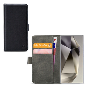 Mobilize Classic Gelly Wallet Book Case Samsung Galaxy S24 Ultra 5G Black