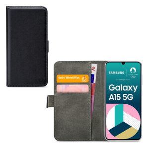 Mobilize Classic Gelly Wallet Book Case Samsung Galaxy A15 4G/5G Black